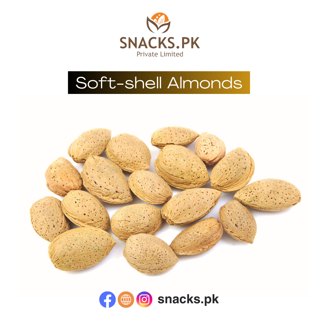 Soft Shell Almonds (Kaghazi badaam)